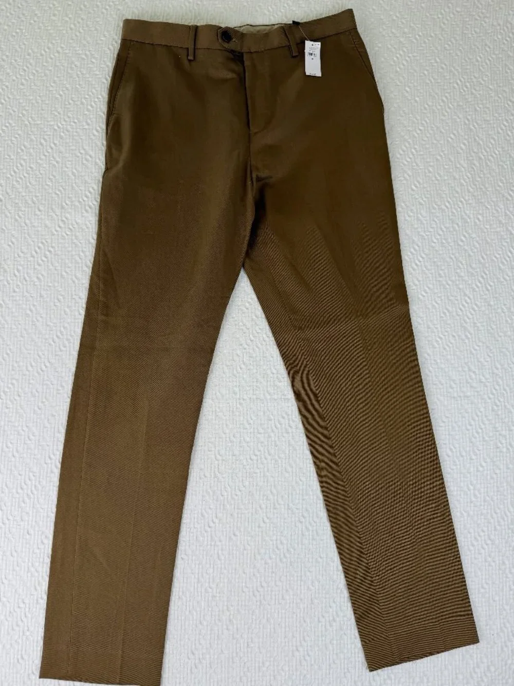 Banana Republic Italian Cotton-Linen Suit Pant Brown 32R NWT